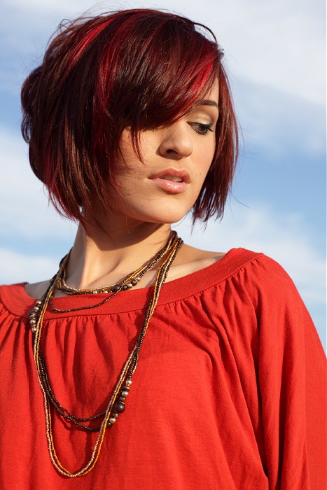 Web Collections medium red Hairstyles